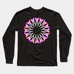 Red mandala Long Sleeve T-Shirt